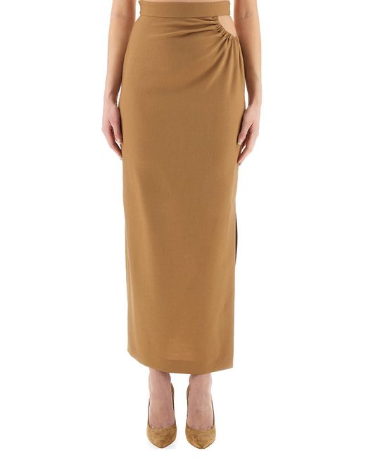 Max Mara Natural Long Skirt "Navona"