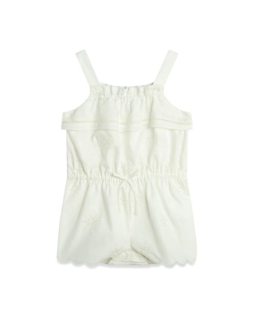 Chloé White Jumpsuit-Short