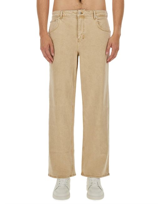 Jeans Baggy "R3" di Represent in Natural da Uomo