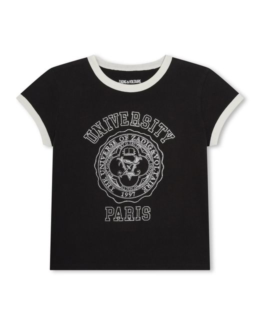 Zadig & Voltaire Black Tee Shirt
