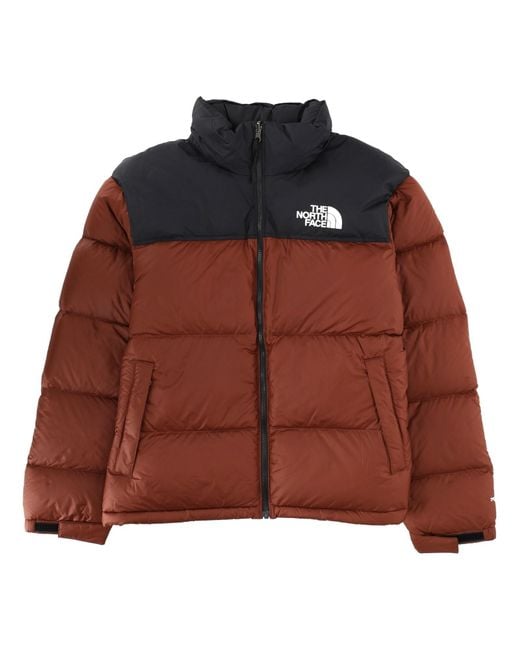 The North Face Brown Color Block High Neck Jacket
