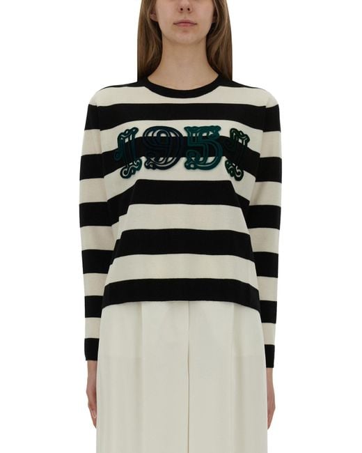 Max Mara Black Regular Fit T-Shirt