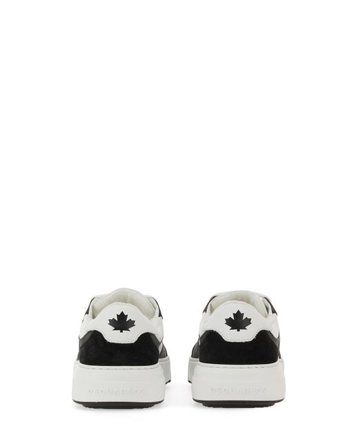Sneaker Bumper di DSquared² in White da Uomo