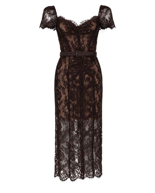 Self-Portrait Multicolor Abito Midi