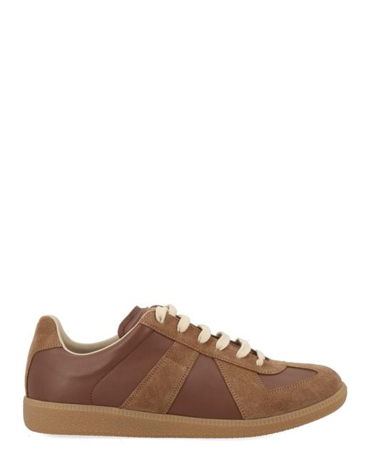 Maison Margiela Brown Sneaker "Replica" for men