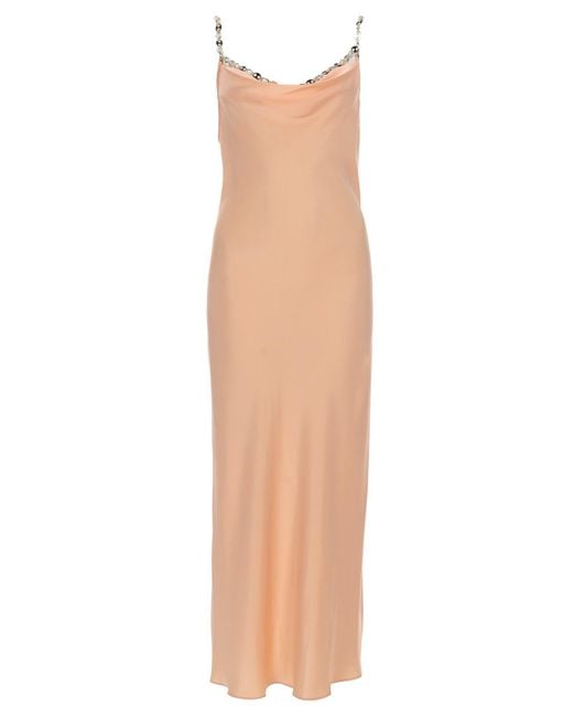 Rabanne White Abito Midi