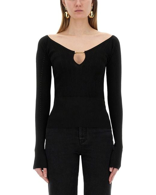 Jacquemus Black The Top Praluce