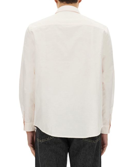 Shirt "Greg" di A.P.C. in White da Uomo