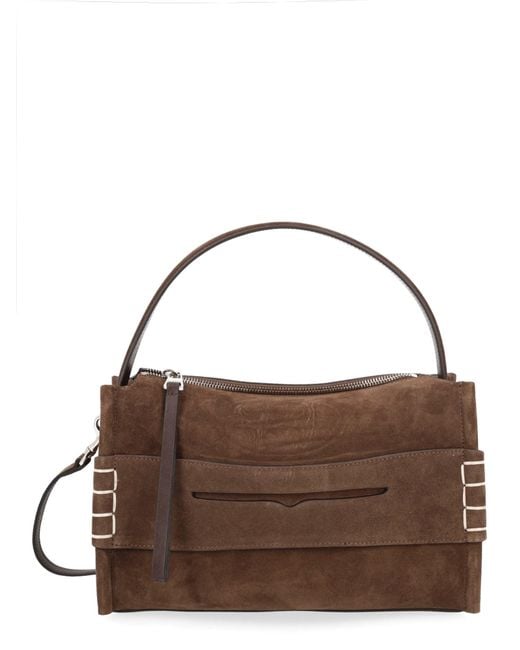 J.W. Anderson Brown Borsa "Medium Loafer Shoulder"
