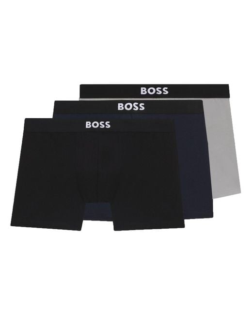 Boss Black 3-Pack Boxer Con Logo for men