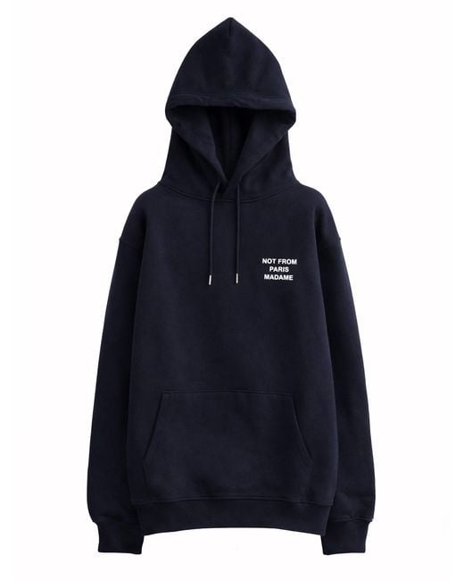 Drole de Monsieur Blue "Slogan" Sweatshirt for men