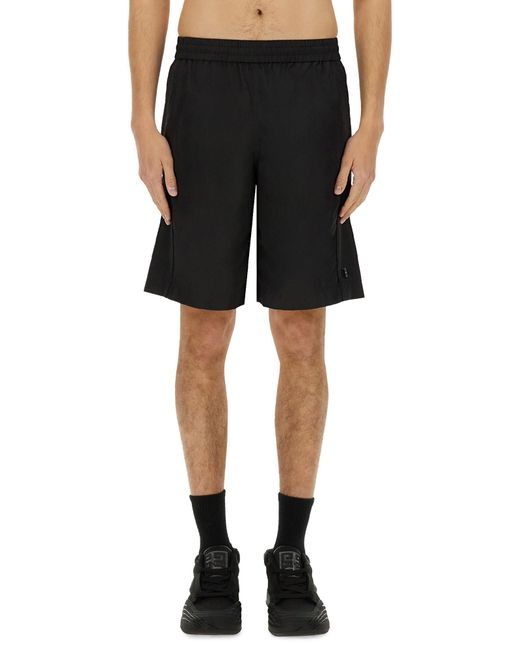 Givenchy Black Track Shorts for men