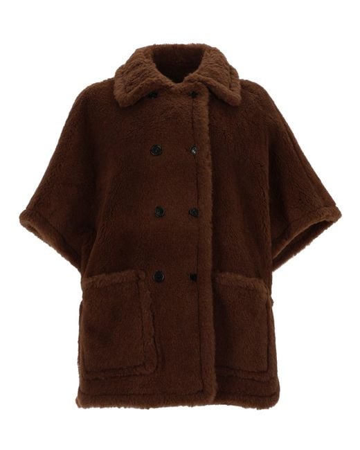 Max Mara Brown Poncho "Horse4"