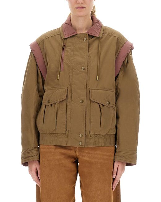 Isabel Marant Brown Desha" Jacket