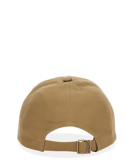 Cappello Da Baseball di Saint Laurent in Natural