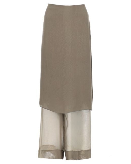 Paloma Wool Natural Pantalone "Low Silk Archive"