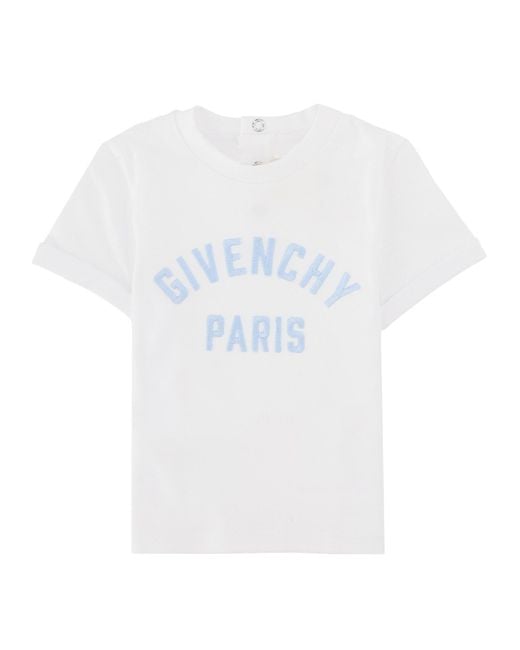 Givenchy White T-Shirt Con Stampa