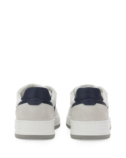 Scarpe basse con logo di Hogan in White da Uomo