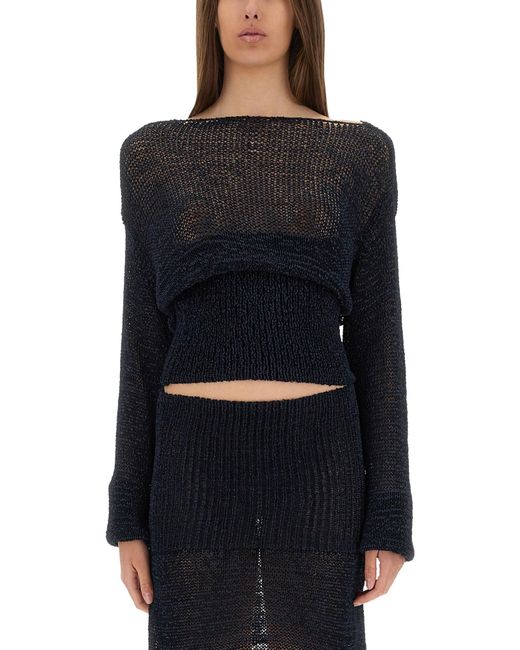 Paloma Wool Black Top "Mosto"
