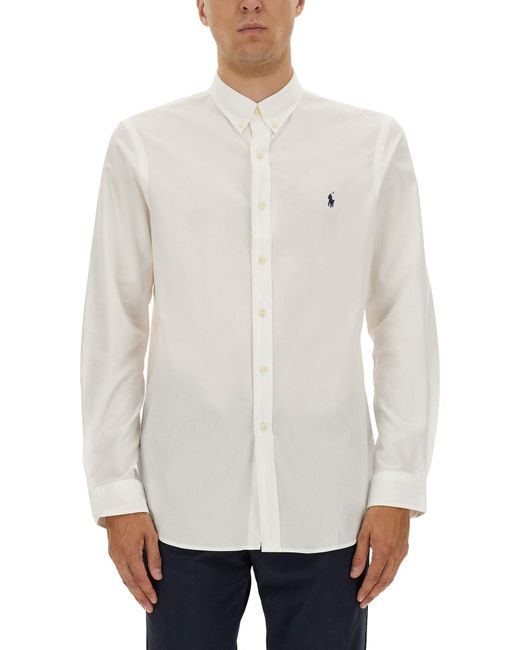 Polo Ralph Lauren White "Pony" Shirt for men