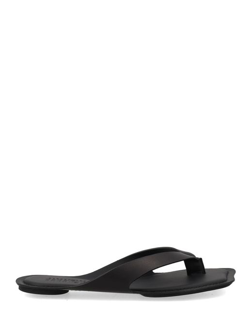 MM6 by Maison Margiela Black Sandalo Infradito "Anatomic"