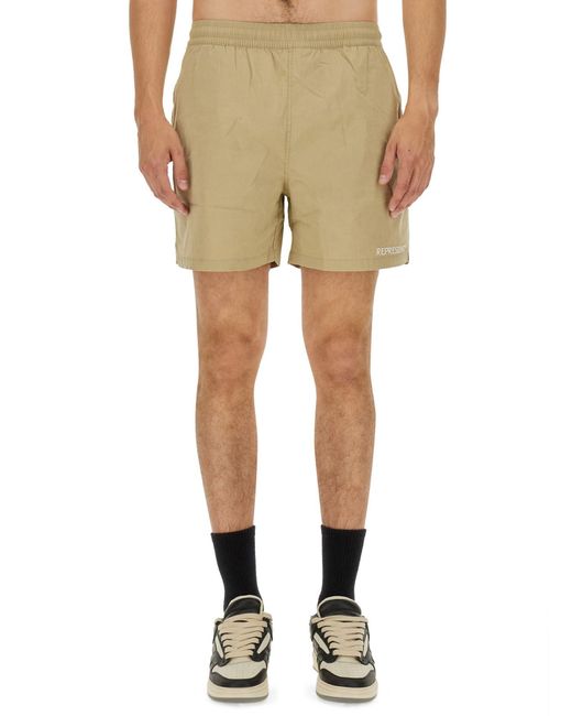 Represent Natural Logo Shorts for men
