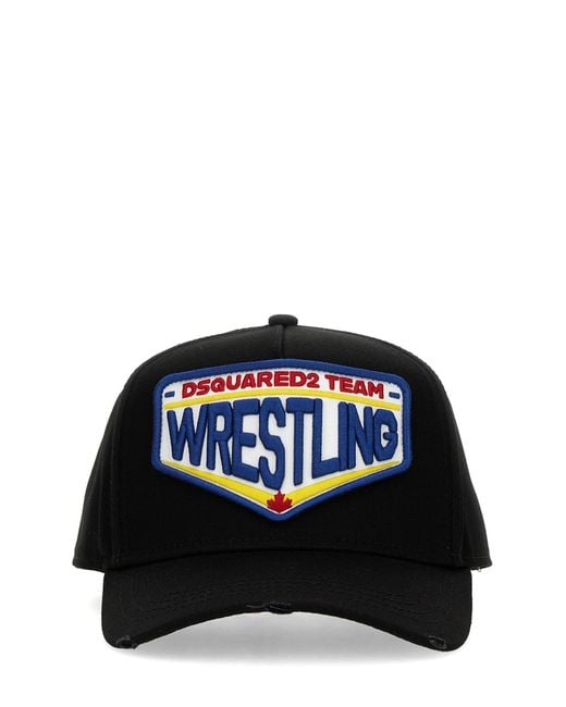 Cappello Da Baseball Con Logo di DSquared² in Black da Uomo