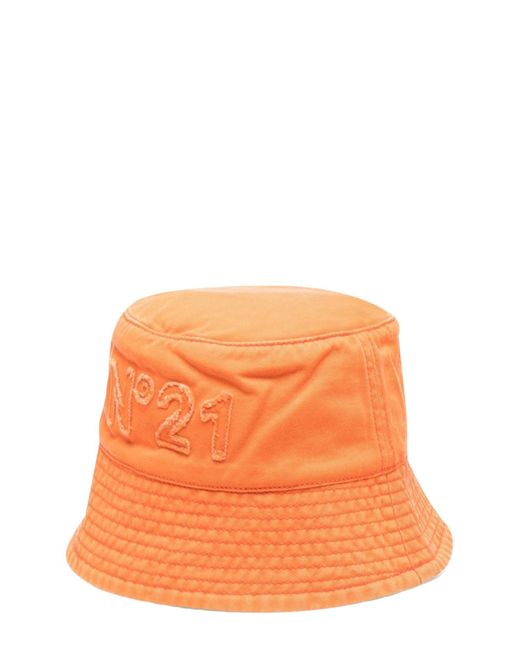 N°21 Orange Bucket Hat