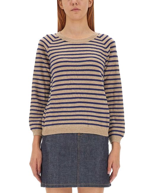 A.P.C. Red Lilas Shirt