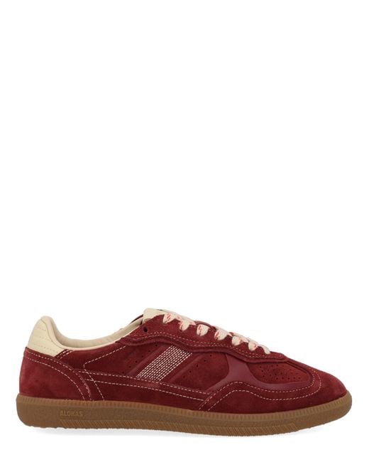 Alohas Red Suede Sneaker