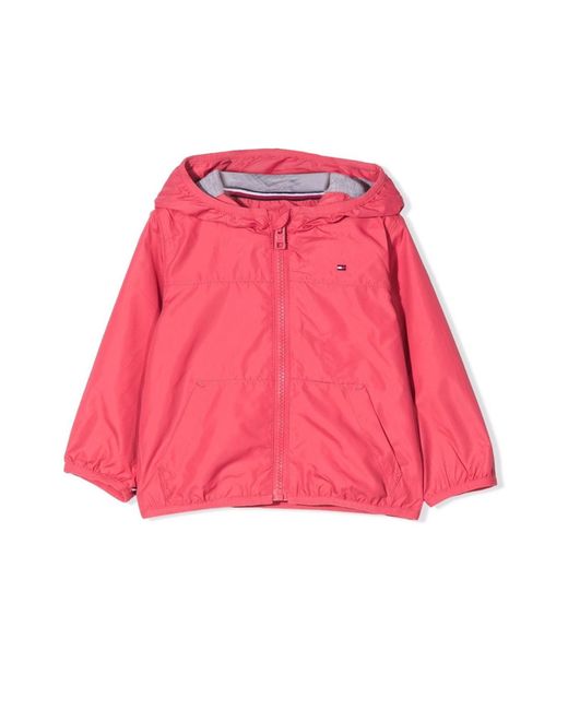 Baby Colorblock Jacket di Tommy Hilfiger in Pink