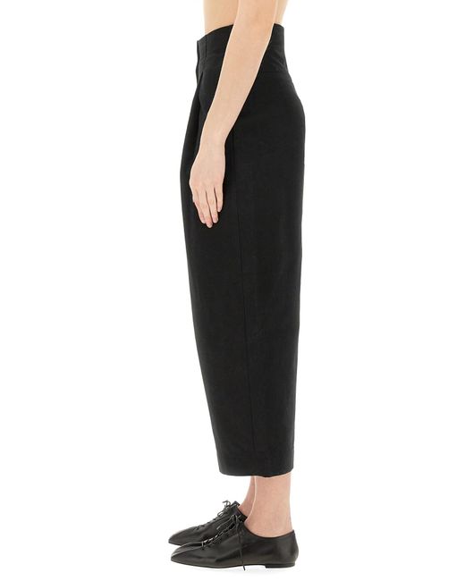 Pantalone Ampio "Dordoni" di Studio Nicholson in Black