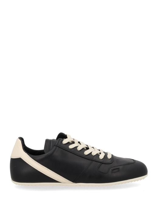 Rick Owens Black Sneaker "Minimal" for men