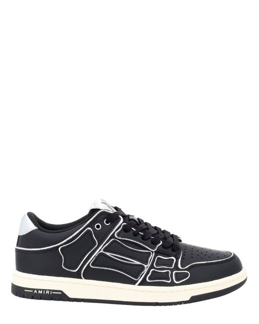 Amiri Black 'skel Top Low' Sneakers for men