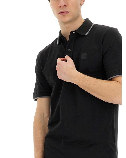Polo "Passertip" di Boss in Black da Uomo