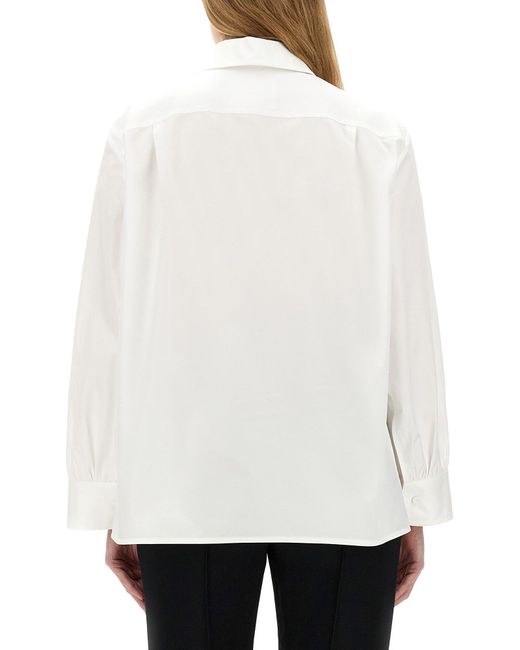 Camicia Con Cotone di Jil Sander in White