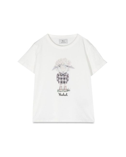 Woolrich White Sheep T Shirt