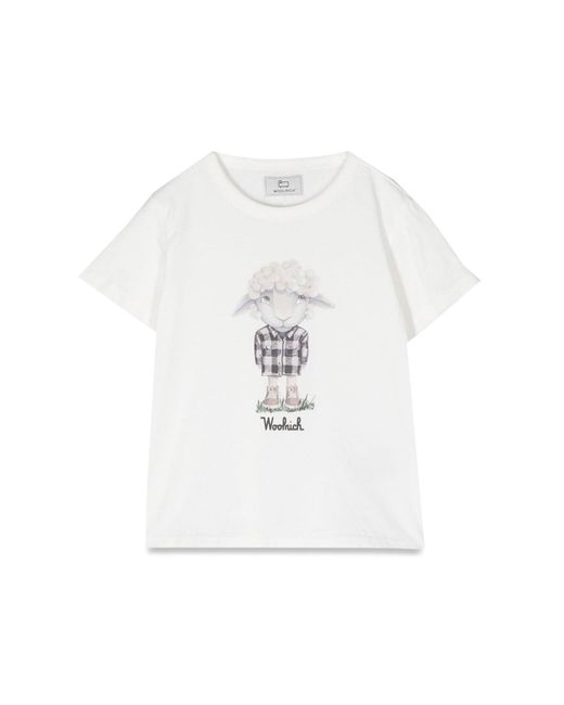 Woolrich White Sheep T Shirt