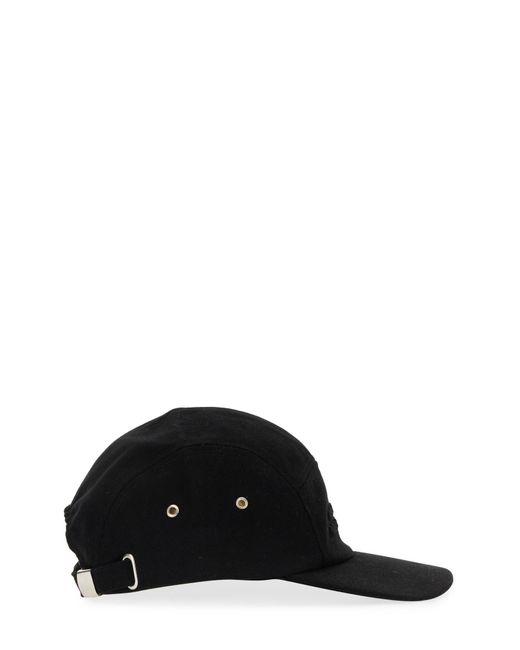 Cappello da baseball Tedji in cotone nero di Isabel Marant in Black