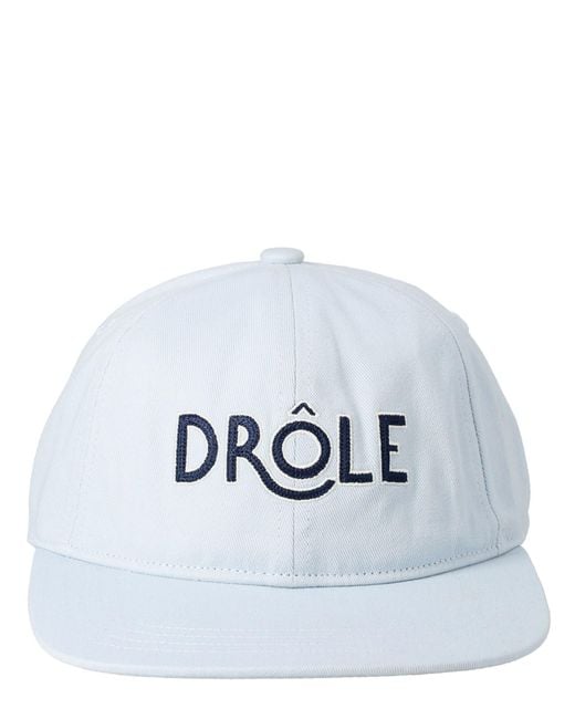 Drole de Monsieur Gray Baseball Hat With Logo for men