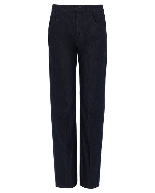 Aspesi Blue Regular Mid Rise Jeans
