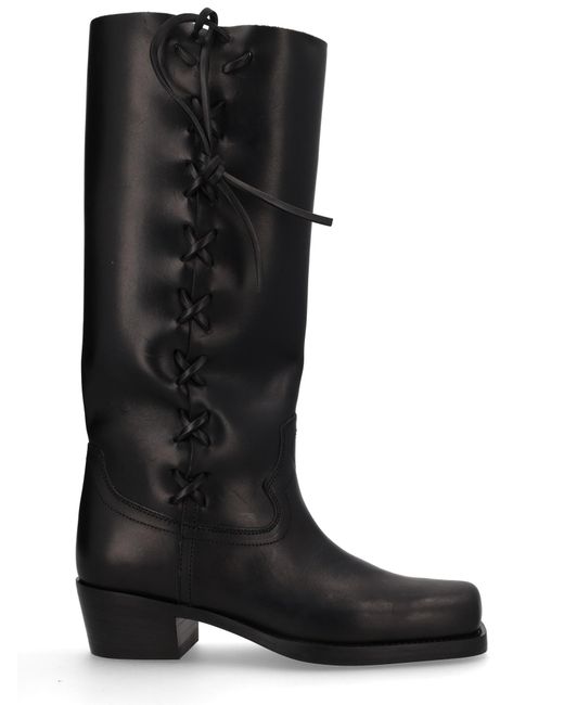 Paris Texas Black Boot Roxanne