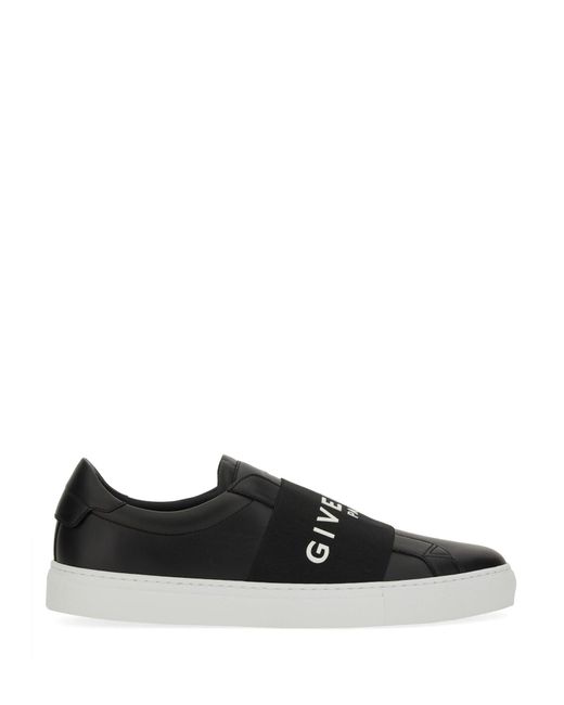 Givenchy Black Low Top Sneaker With Logo for men