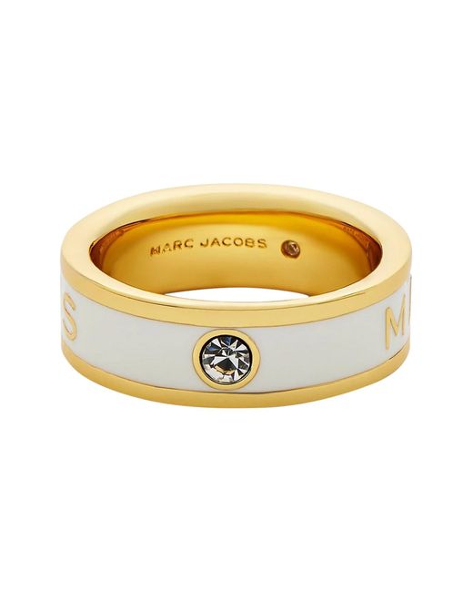 Anello Smaltato di Marc Jacobs in Yellow