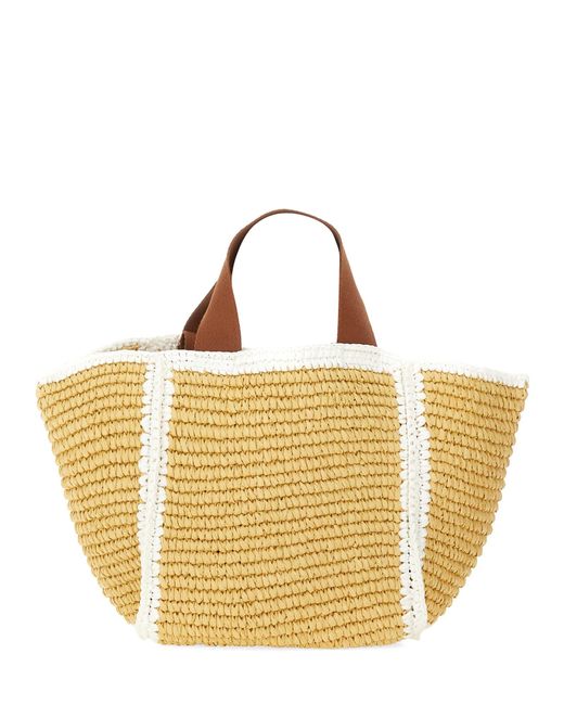 Borsa Shopper "Sillo" Small di Marni in Metallic