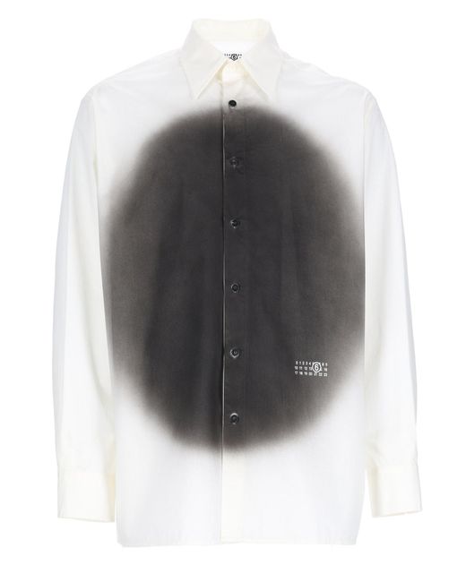 MM6 by Maison Margiela Gray Camicia for men
