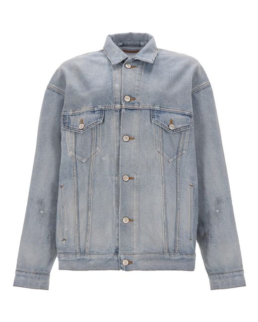 Balenciaga Blue Denim Jacket