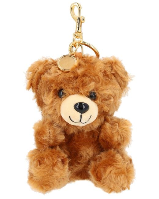 Moschino Orange Portachiavi "Teddy Bear"