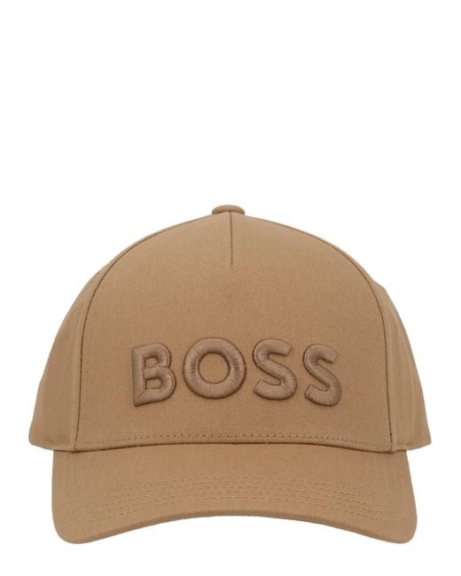 Boss Brown Cappello Da Baseball Con Logo for men