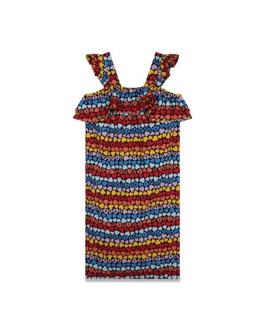 Sonia Rykiel Red Vestido A Fantasia